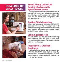 SINGER® Smart Heavy Duty 9120™ Sewing Machine